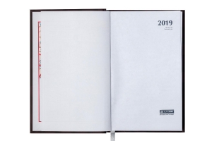 Ежедневник датированный 2019 BASE(Miradur), A6, 336 стр., синий Buromax