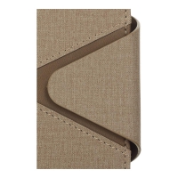 Щоденник датований 2026 NAVIGATOR, A6, світло-коричневий, штуч. шкіра/поролон Buromax BM.2520-18