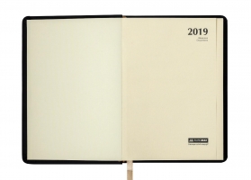 Щоденник датований 2019 SALERNO, A6, 336 арк., сірий Buromax