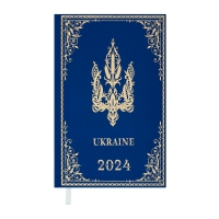 Щоденник датов. UKRAINE, A6, блакитний Buromax BM.2546-14