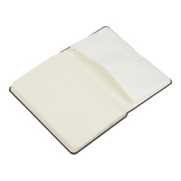 Книжка записна TRENDY, на гумці, 136х207мм, 96 арк., кліт., офсет крем., тв.лам.обкл., бірюзова Buromax BM.255111-06