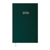 Щоденник датований 2024 MONOCHROME, A6, 336 стор., зелений Buromax BM.2564-04