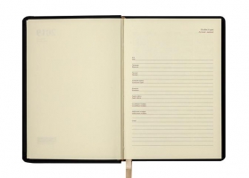 Ежедневник недатированный CASTELLO VINTAGE, A6, 288 стр., вишневый Buromax BM.2611-44