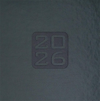 Щоденник датований 2026 BRAVO, A4, зелений, штуч. шкіра/поролон Buromax BM.2740-04