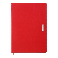 Ежедневник датированный 2024 SALERNO, A4, 336 стр., красный Buromax BM.2741-05