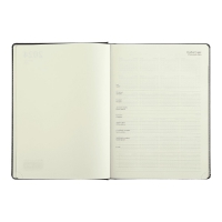 Ежедневник датированный 2024 SALERNO, A4, 336 стр., красный Buromax BM.2741-05