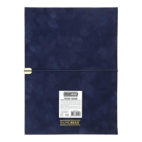Щоденник датований 2026 PATRIOT VELOUR, A4, синій, штучна шкіра Buromax BM.2770-02