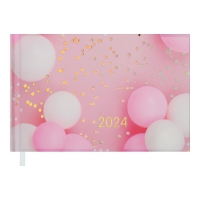 Еженедельник карманный датированный 2024 ONLY, розовый Buromax BM.2811-10