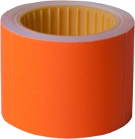 Ценник 50*40мм, (100шт, 4м), прямоугольный, внешняя намотка, оранжевый Buromax BM.282112-11