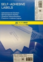 Етикетки з клейким шаром 56шт., 52,5х21,2мм (100 аркушів) Buromax BM.2861