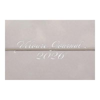 Еженедельник датирован 2026 карман. VELOUR, 153*87, светло-серый, штуч. кожа Buromax BM.2902-20