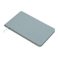 Еженедельник датирован 2026 карман. LIGHT MORANDI, 153*87, светло-синий, штуч. кожа Buromax BM.2910-30