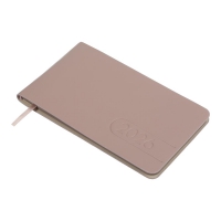 Еженедельник датирован 2026 карман. LIGHT MORANDI, 153*87, какао, штуч. кожа Buromax BM.2910-40