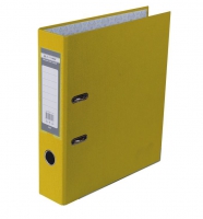 Регистратор односторонний LUX JOBMAX А4, 70мм PP, желтый, сборный Buromax BM.3011-08c