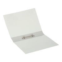 Папка пластиковая с 2-ма кольцами, А4 (25мм), JOBMAX, серый Buromax BM.3161-09