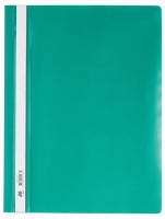 Швидкозшивач пластик. А4, PP, зелений Buromax BM.3311-04
