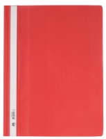 Швидкозшивач пластик. А4, PP, червоний Buromax BM.3311-05
