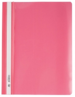 Швидкозшивач пластик. А4, PP, рожевий Buromax BM.3311-10
