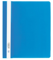 Швидкозшивач пластик. А5, PP, синій Buromax BM.3312-02