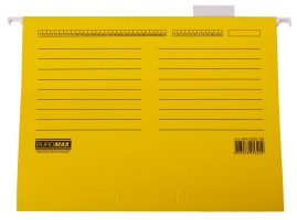 Файл подвесной картонный, А4, желтый, по 10 шт. в упаковке Buromax BM.3350-08