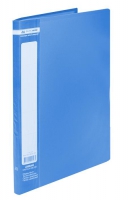 Папка с 20 файлами А4 JOBMAX, синий Buromax BM.3605-02