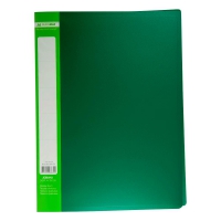 Папка з 30 файлами А4 JOBMAX, зелений Buromax BM.3611-04