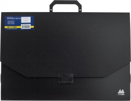 Портфель пластиковий A3/32мм, PROFESSIONAL, чорний Buromax BM.3725-01