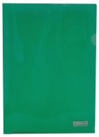Папка-кутик А4, JOBMAX, зелена Buromax