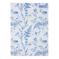 Папка-уголок А4, FERN ARABESKI, прозрачная, голубая Buromax BM.3854-14