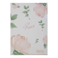 Папка-кутик А4, RAMIRA ARABESKI, напівпрозора, коралова Buromax BM.3854-27