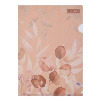 Папка-кутик А4, PEACH ARABESKI, напівпрозора, персикова Buromax BM.3854-46