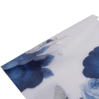 Папка-конверт А5 на кнопці, SHADES ARABESKI, напівпрозора, темно-синя Buromax BM.3919-03