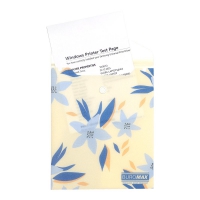 Папка-конверт А6 на кнопці, MYOSOTIS ARABESKI, напівпрозора, маренго Buromax BM.3922-53