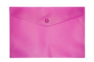 Папка-конверт А5 на кнопке, розовый Buromax BM.3935-10
