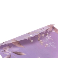 Папка-конверт А4 на кнопці, LILAC ARABESKI, напівпрозора, сливова Buromax BM.3943-48
