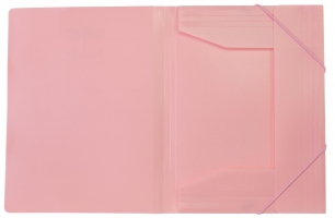 Папка на гумках FAVOURITE, PASTEL, А4, рожева Buromax BM.3954-10
