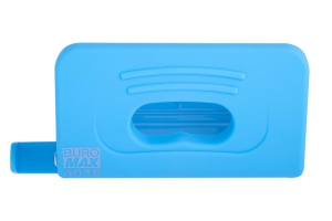 Діркопробивач пластиковий RUBBER TOUCH(до 10арк.), блакитний Buromax BM.4016-14