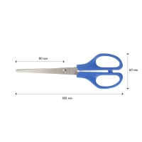 Ножницы офисные JOBMAX, 180мм Buromax BM.4536