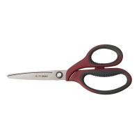Ножницы офисные,180 мм,MORANDI STYLE, бордовые Buromax BM.4539-13