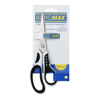 Ножицi офiсніі,164 мм, чорно-білі Buromax BM.4541