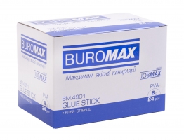 Клей-олiвець 8г, JOBMAX Buromax BM.4901