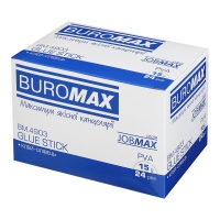 Клей-олiвець 15г, JOBMAX Buromax BM.4903