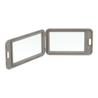 Бейдж-идентификатор вертикальный, пласт., 69х111мм, PP+PVC, серый Buromax BM.5414-09