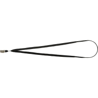 Шнурок для бейджа з металевим кліпом, чорний Buromax BM.5427