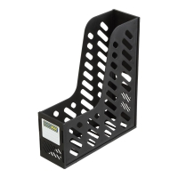 Лоток для бумаги, вертикальный одинарный, черный Buromax BM.6102