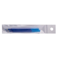 Стрижень для гелевої ручки "Пиши-Стирай" EDIT, синій, 2 шт в блістері Buromax BM.8077-01