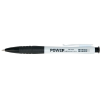 Ручка шариковая автоматическая JOBMAX, POWER, 0,7 мм, синяя Buromax BM.8207