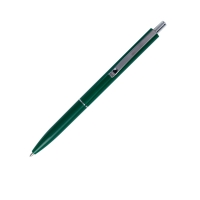 Ручка кулькова автоматична, 0,7 мм, зелений корпус, пише синім Buromax BM.8239-04