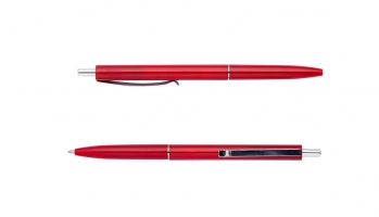 Ручка шариковая автоматическая, 0,7 мм, красный грипп, пишет синим Buromax BM.8239-05