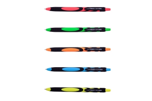 Ручка шариковая автоматическая Live Touch, 0,7 мм, масляные чернила Buromax BM.8270